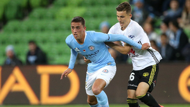 Lachie Wales gave City plenty of spark in his return to the starting 11.