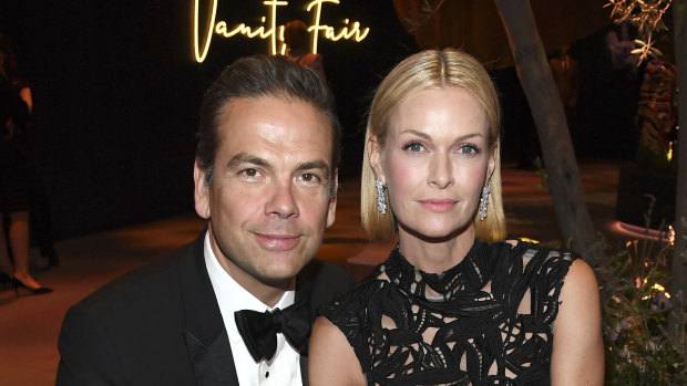 Lachlan and Sarah Murdoch.