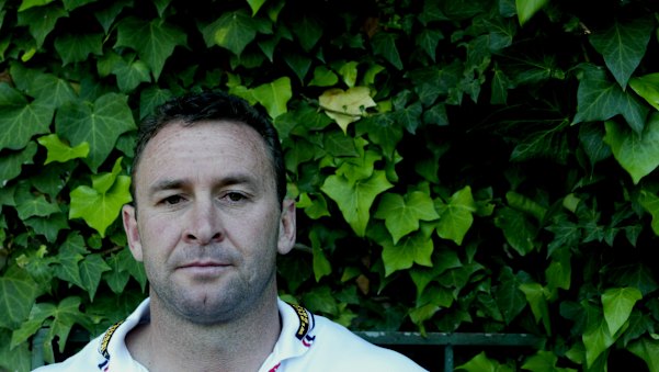 Ricky Stuart when he took the job as Roosters coach in 2002.