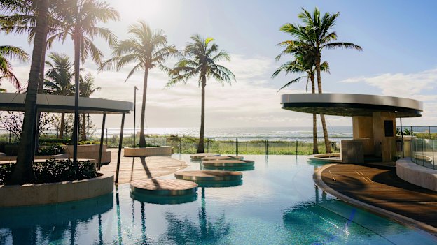 The Langham Gold Coast is the area’s first absolute beachfront hotel to open in decades.