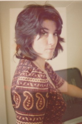 Stephanie, photographed by Alex in 1975, soon after the couple met.