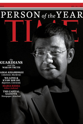 Ressa was one of Time's Persons of the Year.