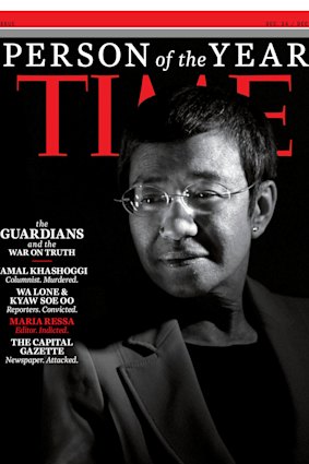 Ressa was one of Time's Persons of the Year.