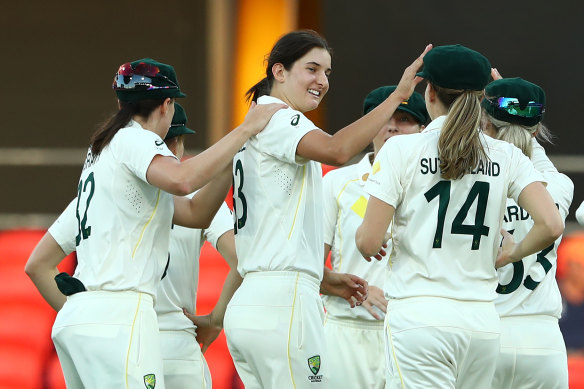 The Test match in Canberra will mark the teenager second hit out with Australia. 