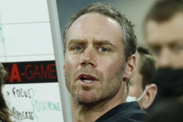 Essendon coach Ben Rutten. 