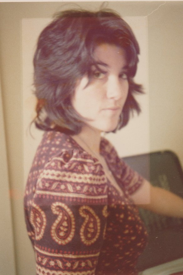 Stephanie, photographed by Alex in 1975, soon after the couple met.