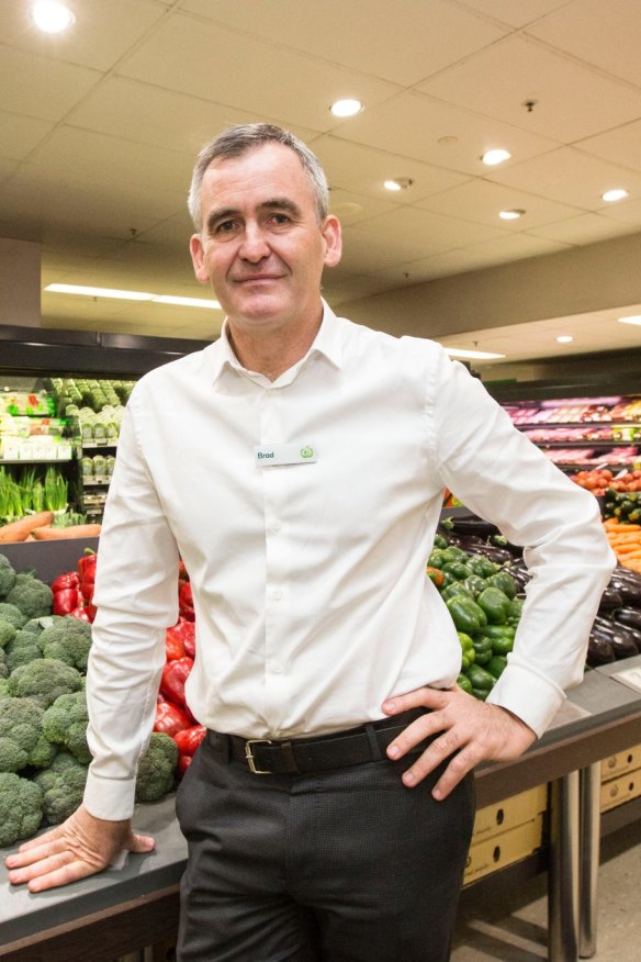Brad Banducci in 2016 after taking the reins at Woolworths.