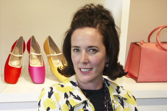 Fashion designer Kate Spade, who died on June 5.