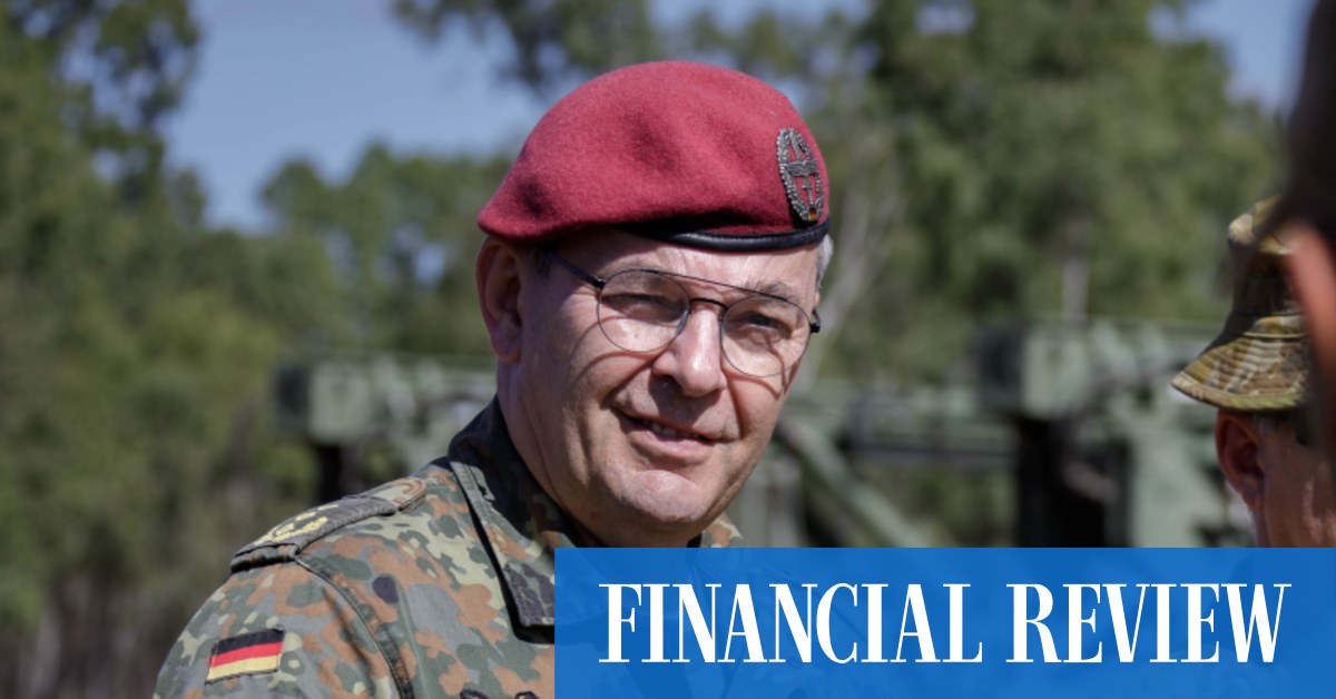 Generalleutnant Alphonse Mees sagt, die Teilnahme deutscher Streitkräfte an Militärübungen sei ein Zeichen des Engagements für den Indopazifik