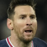 PSG’s Lionel Messi has tested positive for COVID-19.