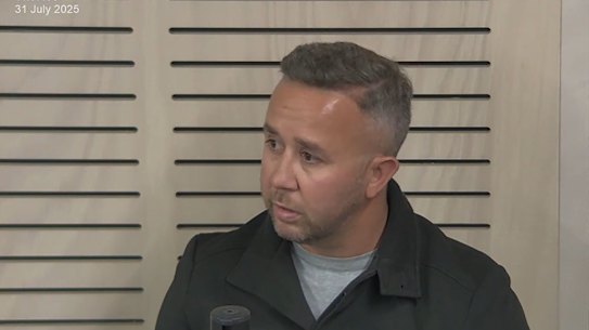 Lack Group Traffic director Deik Lack appears before the ICAC inquiry into kickbacks.