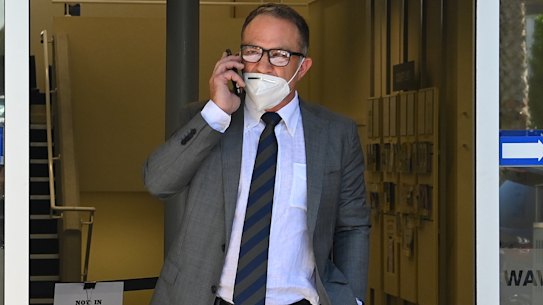 Former test cricketer Michael Slater.