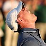 Rory McIlroy celebrates winning the US Masters.