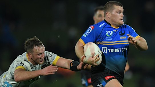 Tom Robertson has been a model of consistency for the Force but missed out on the Wallabies squad.