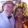 Columnist Andrew Hornery and Maria Venuti