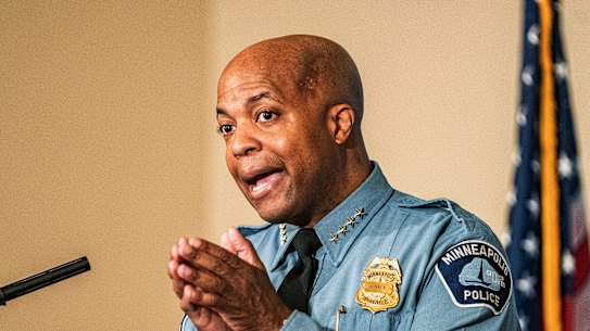 Minneapolis Police Department Chief of Police Medaria Arradondo.