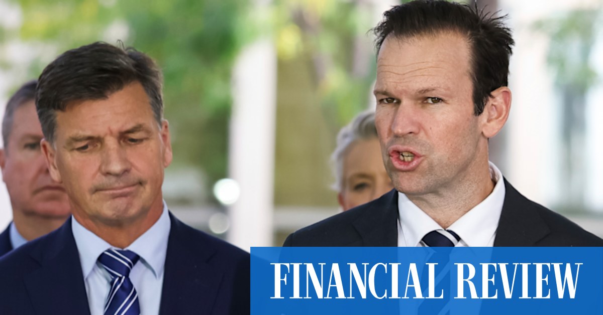 afr.com - Ronald Mizen - Canavan declares war on the Liberal Party's economic orthodoxy