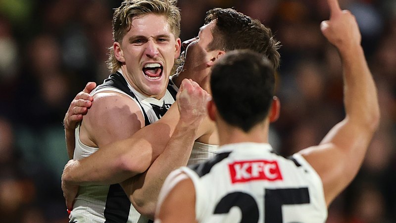 Collingwood finally in contract talks with improving young gun