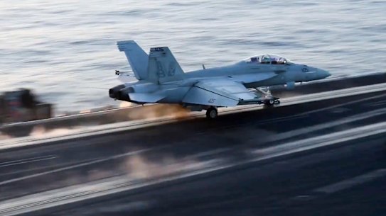 F-A/18 fighter aircraft