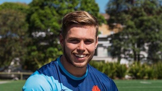 Waratahs playmaker Will Harrison has embraced the online sessions where he and teammates analyse rugby matches. 