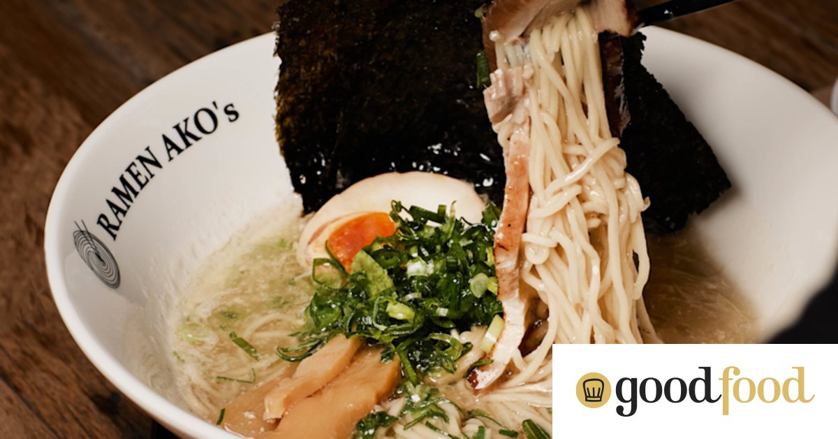 Ramen Ako’s, Fitzroy – The Age, Good Food app listing