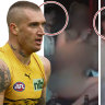 ‘Poor look’: AFL boss reacts to old footage of Dustin Martin grabbing a woman’s breast