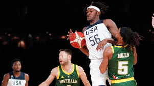 Marvel Stadium View At Boomers Vs Usa Clash Angers Fans