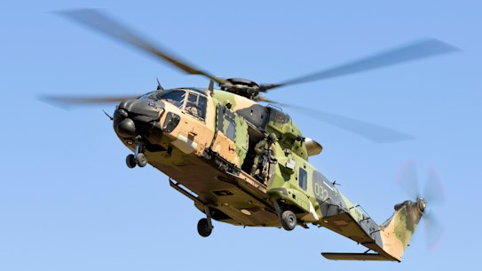 The Albanese government is breaking up the Taipan helicopter instead of supplying them to Ukraine.