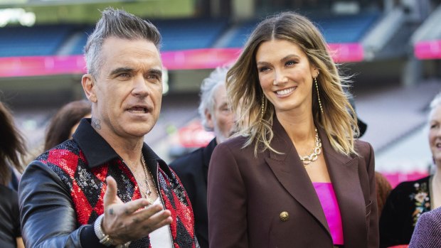 Delta Goodrem to perform with Robbie Williams at the AFL grand final