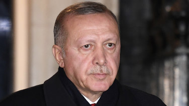 Making a play for the upper hand in Syria: Turkey's President Recep Tayyip Erdogan.