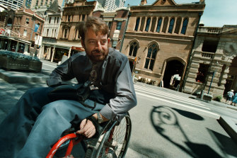 Dougie Herd fought for the introduction of the NDIS.