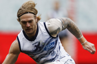 Tom Stewart is back training with the Cats. 