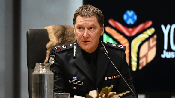 Chief Commissioner of Victoria Police Shane Patton appeared at the Yoorrook Justice Commission in May.
