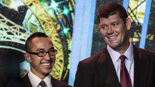 Melco boss Lawrence Ho (left) and James Packer have both been called to give evidence at the ILGA inquiry.