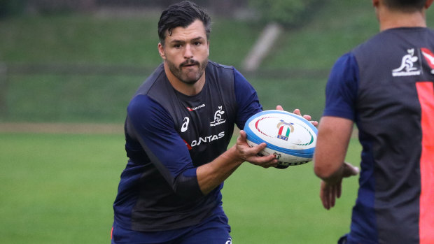 In the frame: Ashley-Cooper exceeded expectations on his Test return against Italy.