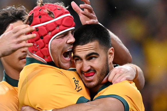 The Wallabies beat the All Blacks in a thriller last week.