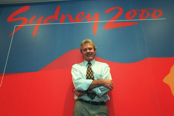 Gary Fenton, member of the Sydney Organising Committee for the Olympics, 1997.