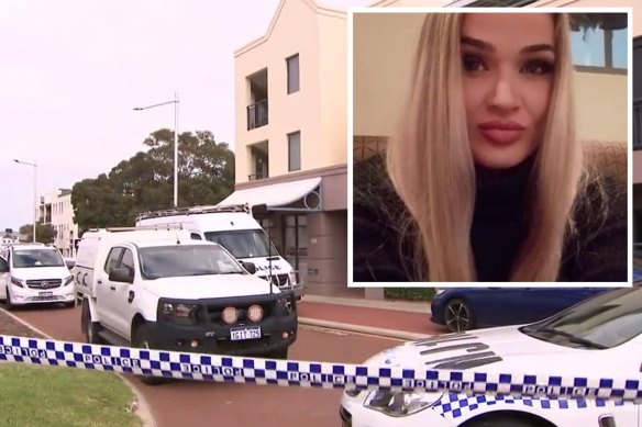 Lauren Vivian Brown, pictured, faced court following an alleged stabbing in Joondalup on Thursday night.