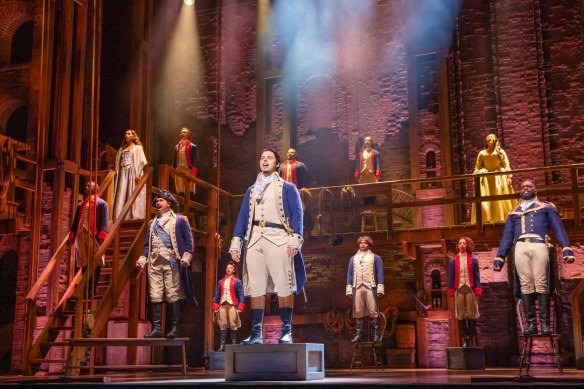 Hamilton broke box office records when it opened in Sydney in March.