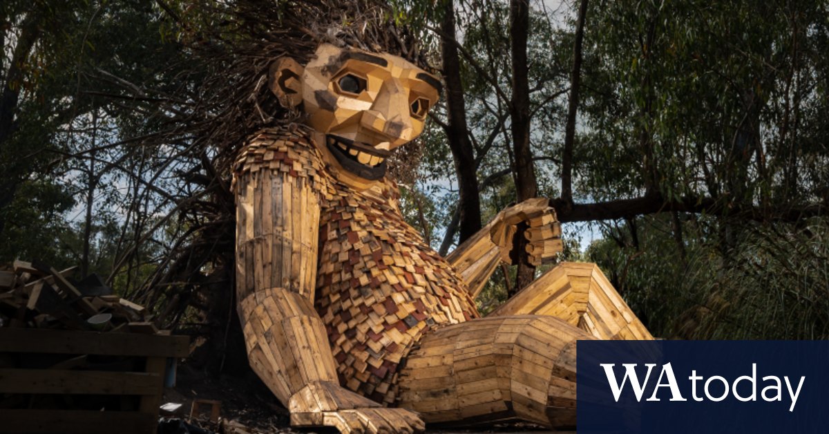 Thomas Dambo: The Danish recycle artist bringing his giant wooden trolls to Perth, Australia - Vimarsana News