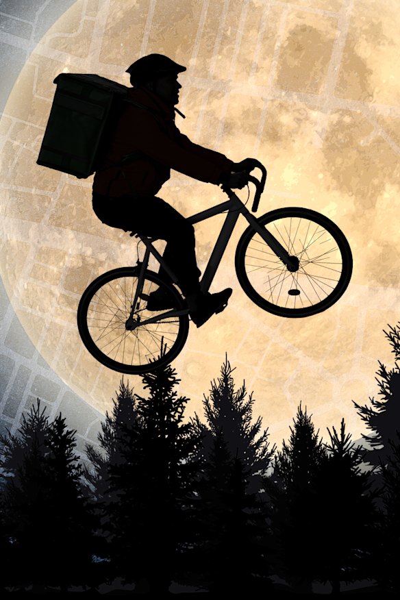 Online food delivery riders are everywhere in the inner capital cities.