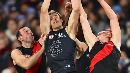 The Bombers and Carlton will kickstart round 24 in the Thursday-night timeslot.