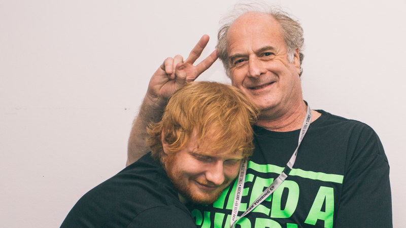 Ed Sheeran dedicates new album = to Michael Gudinski