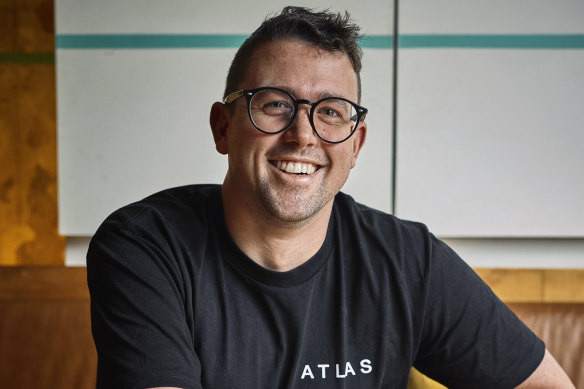 Atlas chef Charlie Carrington 