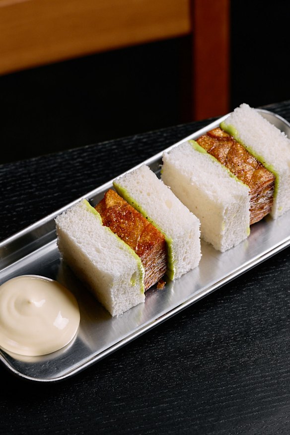 The Milquetoast chip butty matches meticulously made potato pave with classic thick-cut Tip Top bread.