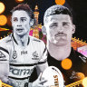 Nicho Hynes and Nathan Cleary will feature in Las Vegas this weekend.