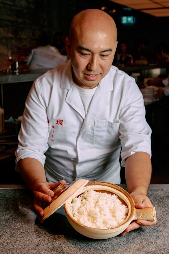“You’re maybe not getting the volume you’d get out of a rice cooker, but you’re getting the best out of the grain,” Lam says about cooking rice in a clay pot.
