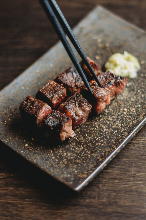 Fresh off the grill.