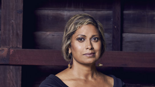 Author and broadcaster Indira Naidoo.