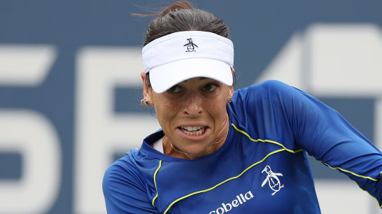 Ajla Tomljanovic had been sidelined for a year before returning to tennis with an impressive win over Panna Udvardy of Hungary at the US Open.